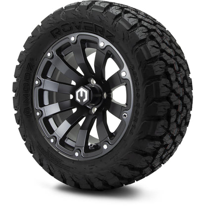 MODZ® 14" Bomber Matte Black Wheels & Off-Road Tires Combo