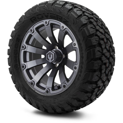 MODZ® 14" Bomber Matte Gunmetal Wheels & Off-Road Tires Combo