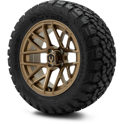MODZ® 14" Matrix Matte Bronze Wheels & Off-Road Tires Combo