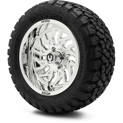 MODZ® 14" Carnage Chrome Wheels & Off-Road Tires Combo