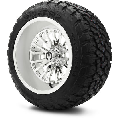 MODZ® 14" Assassin Chrome Wheels & Off-Road Tires Combo