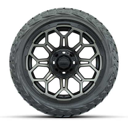 GTW Bravo Matte Bronze 14 in Wheels with 23x10.00-R14 Maverick All-Terrain Tires – Full Set