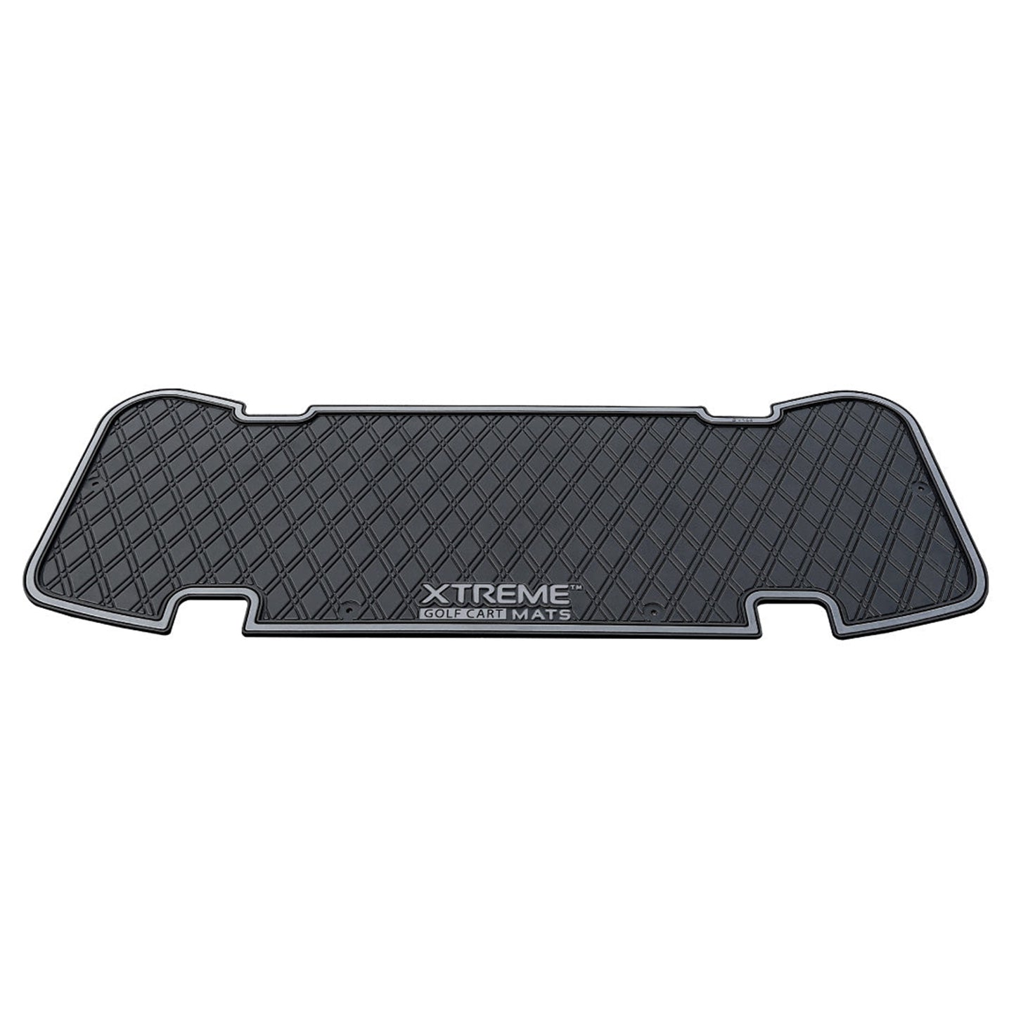 Xtreme Floor Mats for EZGO L6 Rear Seat Mat - Black/Gray