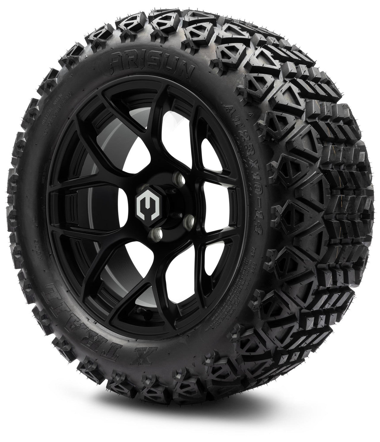 MODZ® 14" Renegade Matte Black Wheels & Off-Road Tires Combo