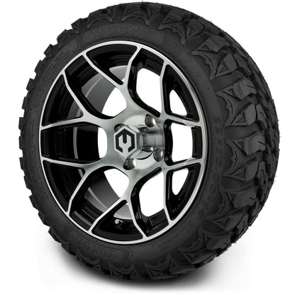 MODZ® 14" Renegade Machined Black Wheels & Off-Road Tires Combo