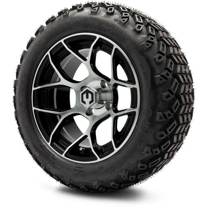 MODZ® 14" Renegade Machined Black Wheels & Off-Road Tires Combo