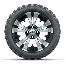 Set of (4) 14 in GTW Vampire Wheels with 23x10-14 GTW Nomad All-Terrain Tires