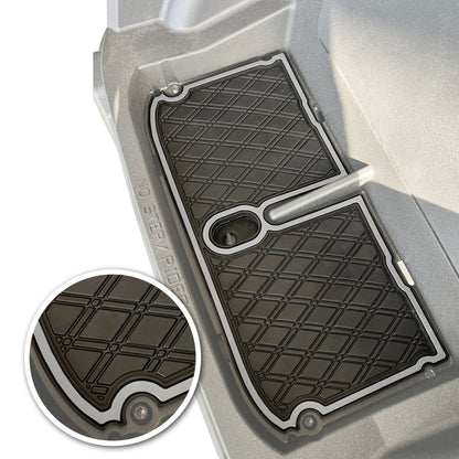 Xtreme Bag Well Mats for EZGO RXV Bag Well Mats - Black/Gray