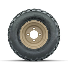 GTW Steel Stone Grey Centered 8 in Wheels with 18x9.50-8 Rogue All Terrain Tires – Full Set