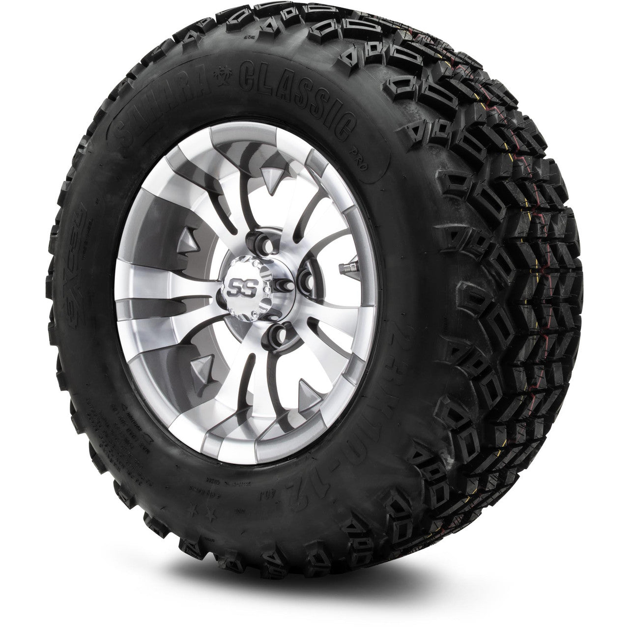 MODZ® 12" Vampire Gunmetal Wheels & Off-Road Tires Combo