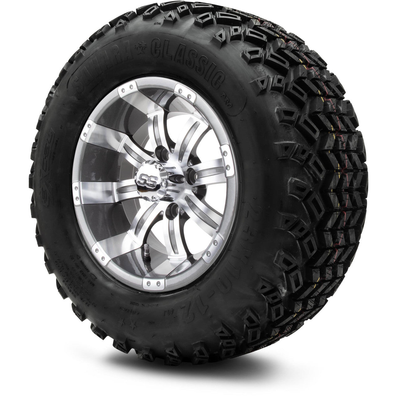 MODZ® 12" Tempest Gunmetal Wheels & Off-Road Tires Combo