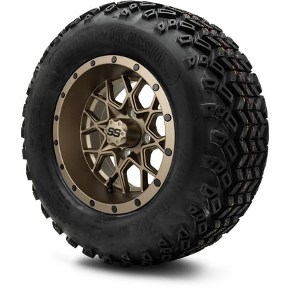 MODZ® 12" Vortex Matte Bronze Wheels & Off-Road Tires Combo