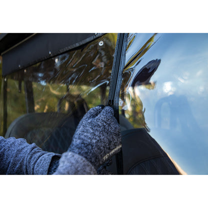 RedDot Denago Rover XL 4 Passenger Linen 3-Sided Track Style Enclosure & Valance