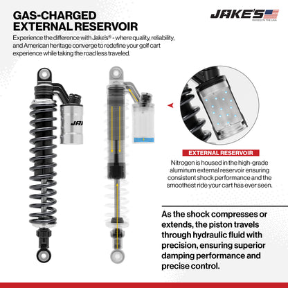 Jake's EZGO TXT Electric Long Travel Kit (Years 2013.5-Up)