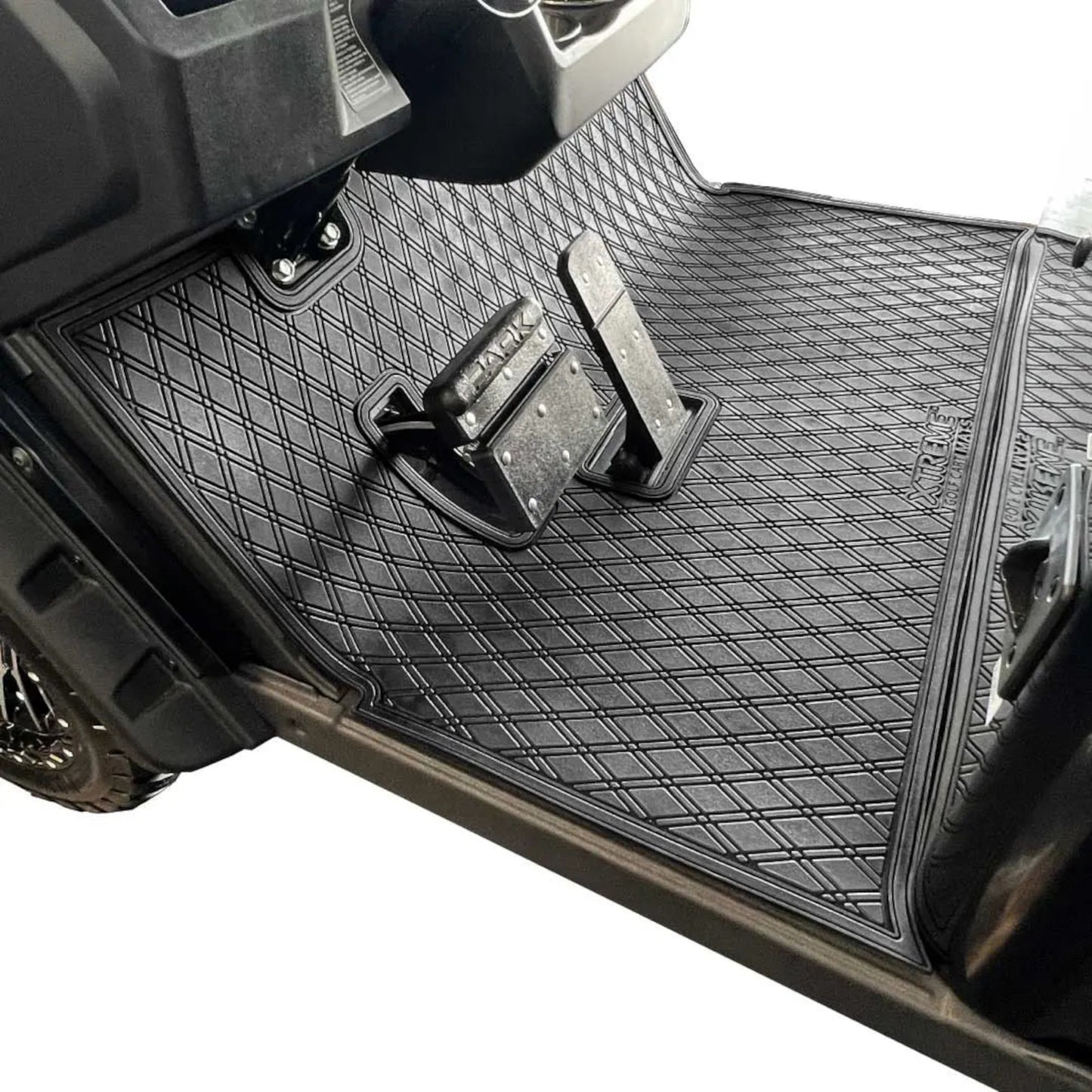 Xtreme Floor Mats for EZGO S4 2022-Up - All Black
