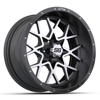 GTW® 14″ Vortex Wheel – Matte Grey/Machined