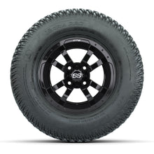 GTW Storm Trooper Black 10 in Wheels with 20x10-10 S-Pattern Terra Pro Tires – Full Set