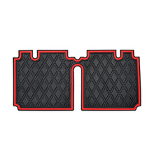 Xtreme Bag Well Mats for EZGO TXT - Black/Red