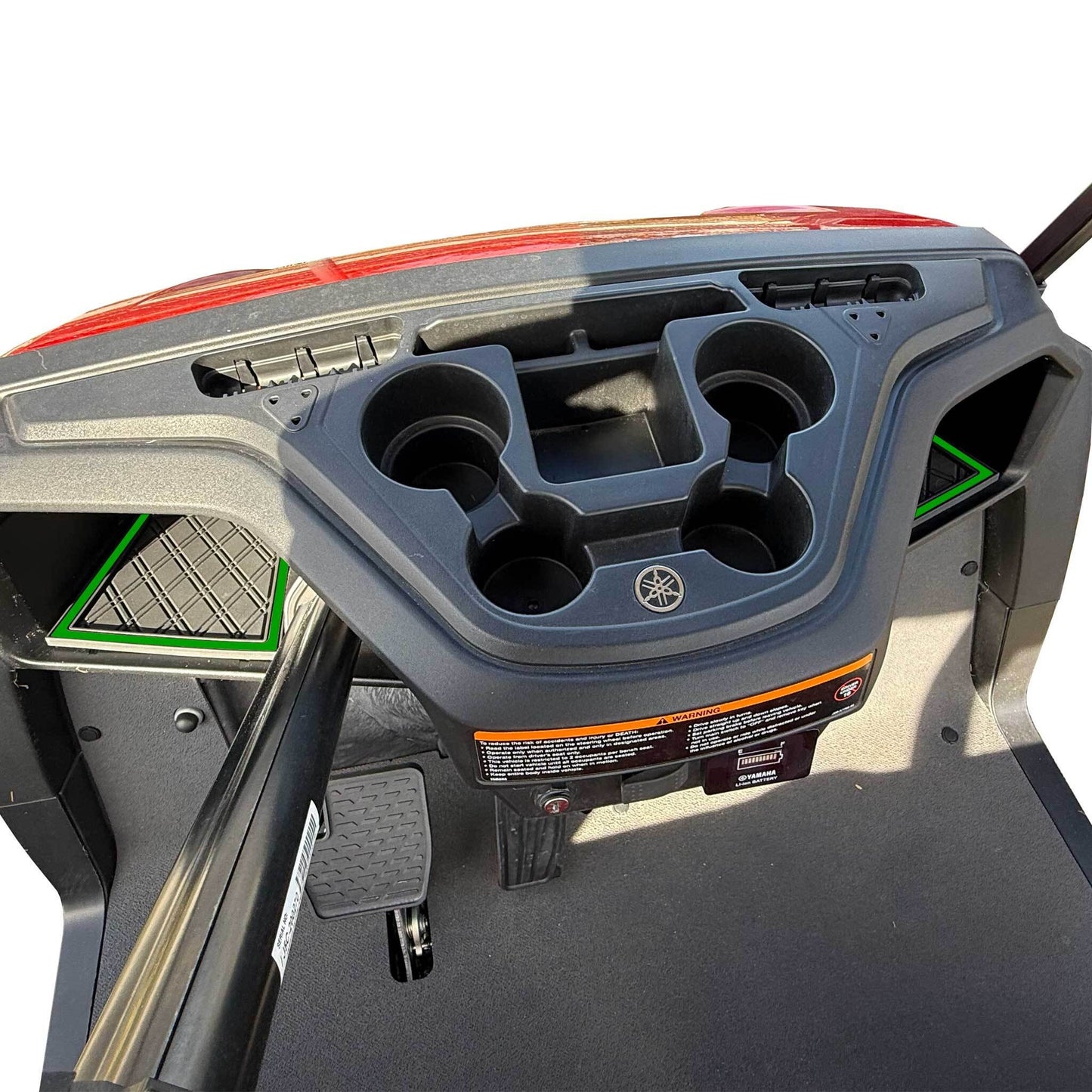 Xtreme Dash Mats for Yamaha Drive2 - Black/Green