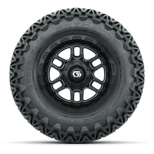 Set of (4) 12 in GTW® Titan Machined & Black Wheels with 23x10.5-12 Predator All-Terrain Tires
