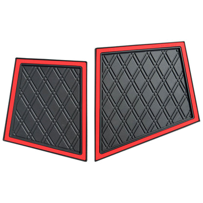 Xtreme Dash Mats for Yamaha Drive2 - Black/Red