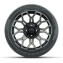 GTW Bravo Matte Bronze 15 in Wheels with 215/40-R15 Fusion GTR Steel Belt Radial Street Tires – Full Set