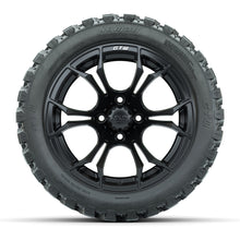 GTW Spyder Matte Black 14 in Wheels with 23x10-14 GTW Nomad All-Terrain Tires – Full Set