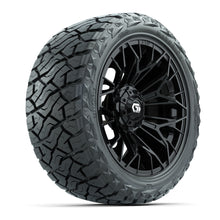 GTW Stellar Matte Black 15 in Wheels with 23x10.00-R15 Maverick All-Terrain Tires – Full Set