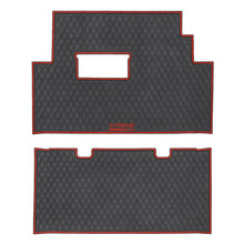 Xtreme Floor Mats for Club Car Onward - Black/Red Set