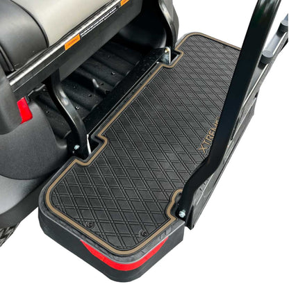 Xtreme Rear Floor Mat for DoubleTake Max5 & Max 6 Rear Seat Kit  - Black/White