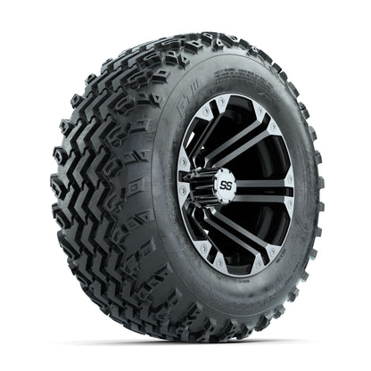 GTW Specter Machined/Black 12 in Wheels with 23x10.00-12 Rogue All Terrain Tires – Full Set