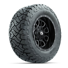 GTW Volt Black/Machined 12 in Wheels with 23x10.00-R12 Maverick All-Terrain Tires – Full Set