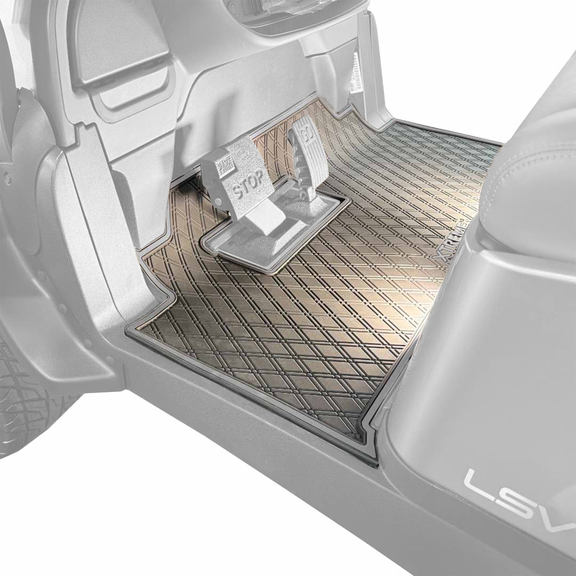 Xtreme Floor Mats for Club Car Onward 2026-Up - Black/Grey