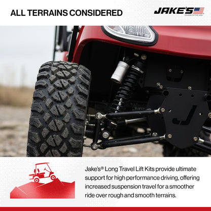 Jake's EZGO TXT Electric Long Travel Kit (Years 2013.5-Up)
