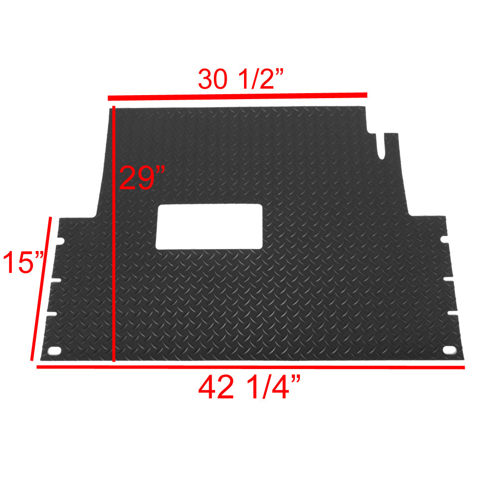 GTW® Club Car Precedent / Onward / Tempo  Diamond Plate Floor Mat