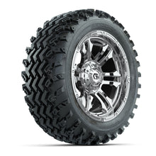GTW® Shogun Chrome 14 in Wheels with 23X10-14 Rogue All-Terrain Tires - Full Set