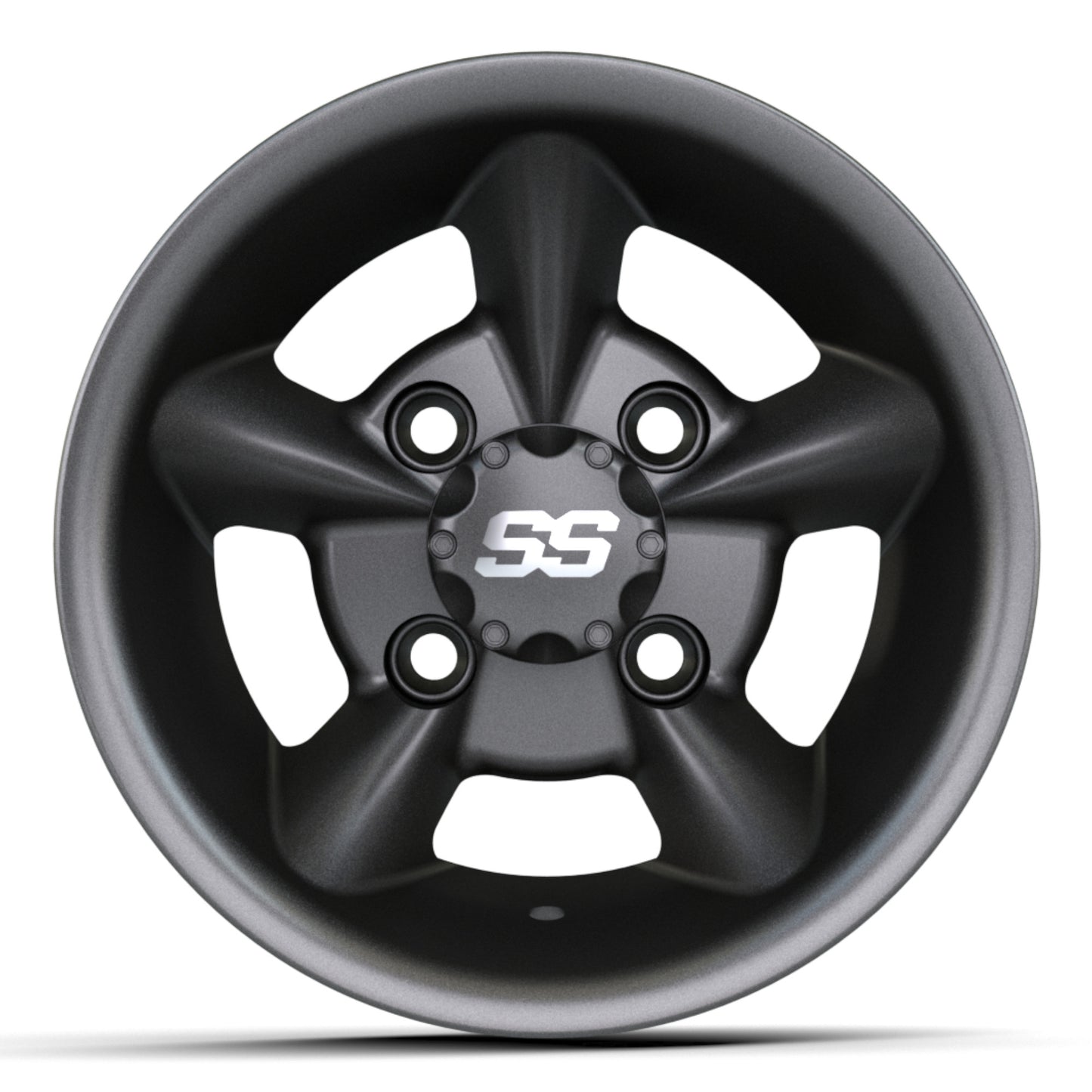 10″ GTW® Godfather Matte Grey Wheel