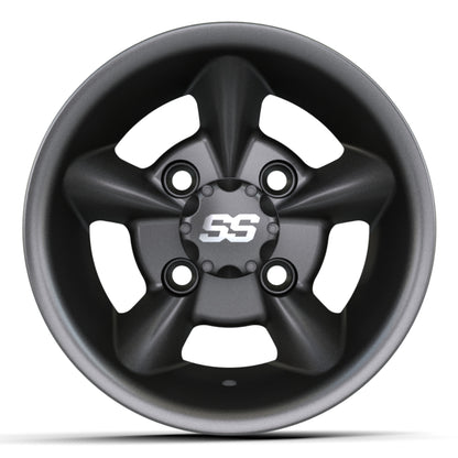10″ GTW® Godfather Matte Grey Wheel