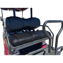 MadJax Aviator Black Rear Seat Cushions for ICON i40 Golf Carts