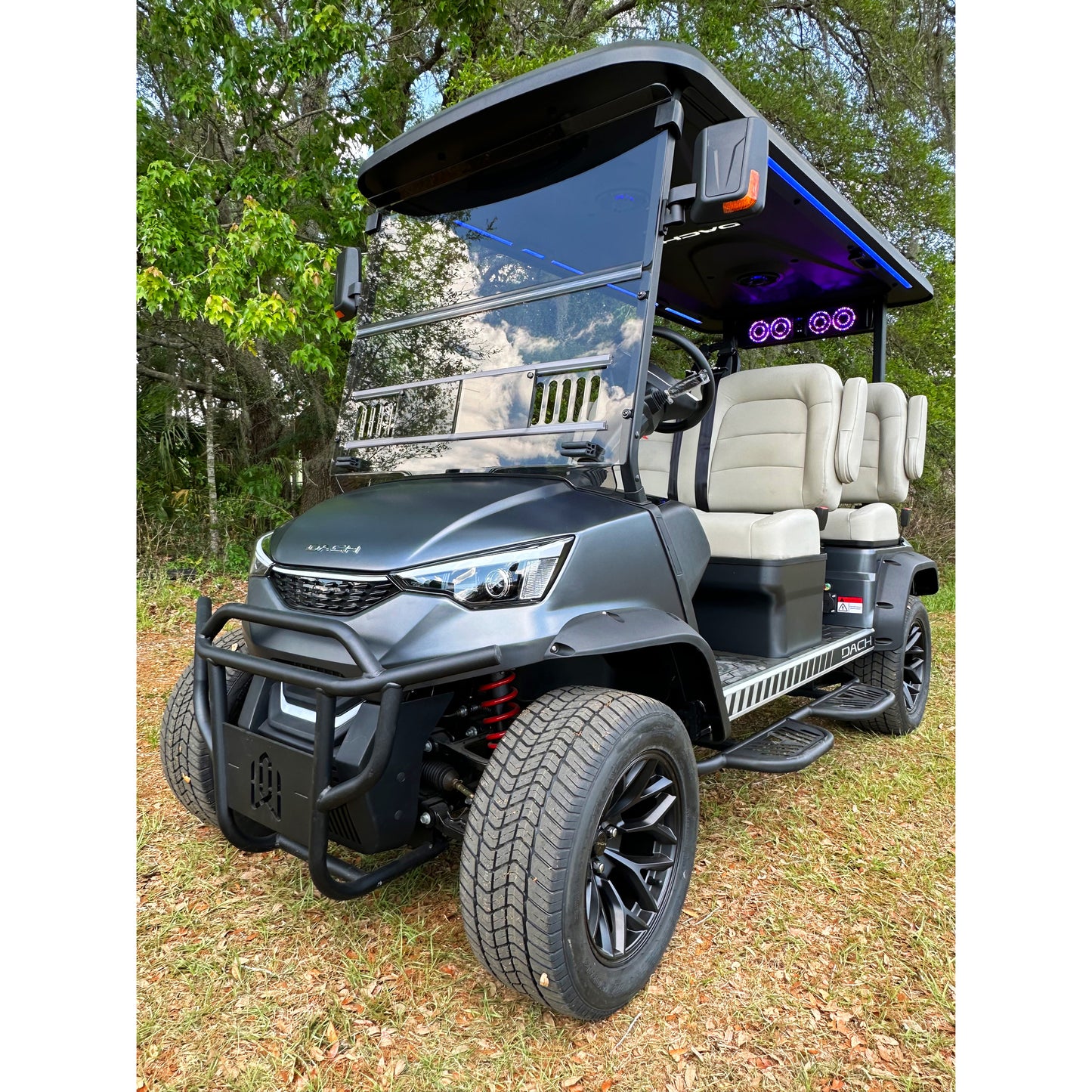 RedDot DACH Apollo Tinted Vented Folding Windshield (Years 2025-Up)