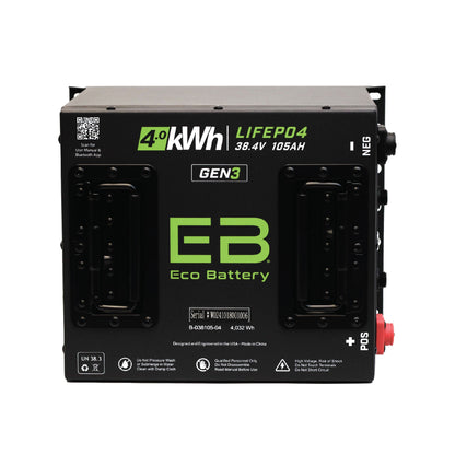 38V 105AH Eco Battery Bundle / Club Car DS