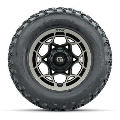 GTW® Nexus Black/Bronze 12 in Wheels with 23X10.00-12 Rogue All-Terrain Tires – Full Set
