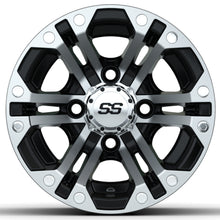 10'' GTW® Specter Black with Machined Accents Wheel