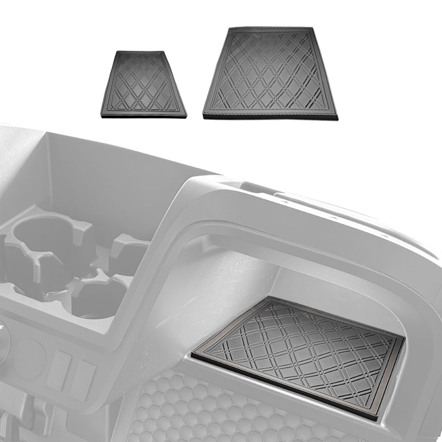Xtreme Dash Mats for EZGO RXV 2024-Up - All Black