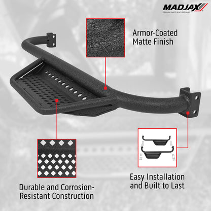 MadJax® Yamaha Drive2 Armor Nerf Bar with Drop Down Side Step and Brackets