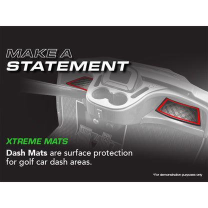 Xtreme Dash Mats for ICON and Advanced EV - Black/Blue