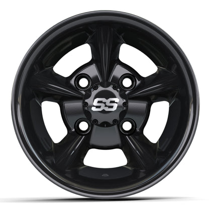 10'' GTW® Godfather Black Wheel