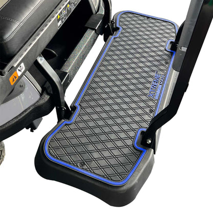 Xtreme Floor Mats for EZGO L6 Rear Seat Mat - Black/Blue