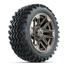 GTW® Graffiti Bronze/Black 14 in Wheels with 23X10-14 Rogue All-Terrain Tires – Full Set