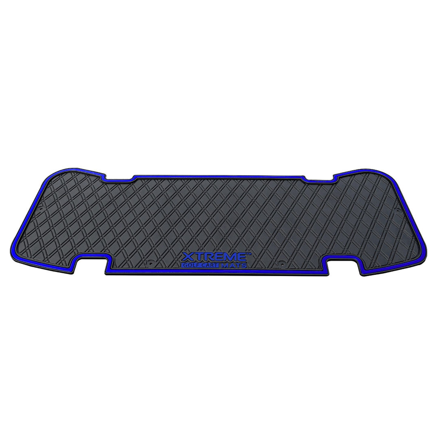 Xtreme Floor Mats for EZGO L6 Rear Seat Mat - Black/Blue